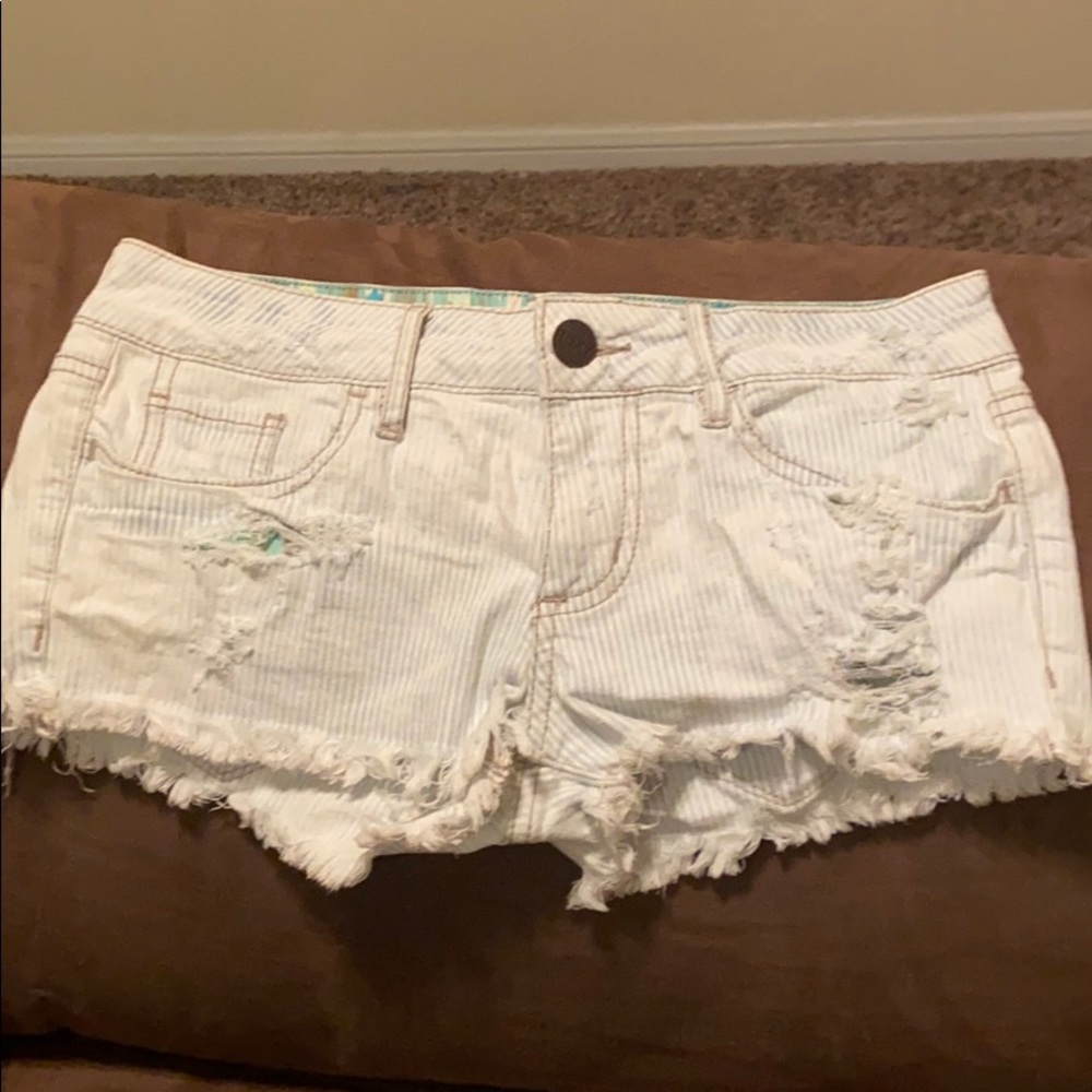 Washed/Holey Roxy Shorts
